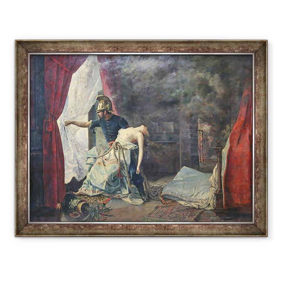 Tablou inramat - Eugenio Alvarez Dumont - O salvare in Paris, 70 x 90 cm