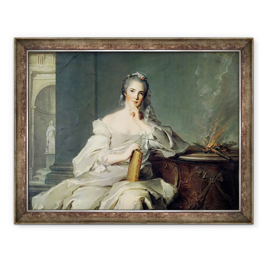 Tablou inramat - Jean-Marc Nattier - Anne-Henriette de France, ca element al focului, 60 x 80 cm