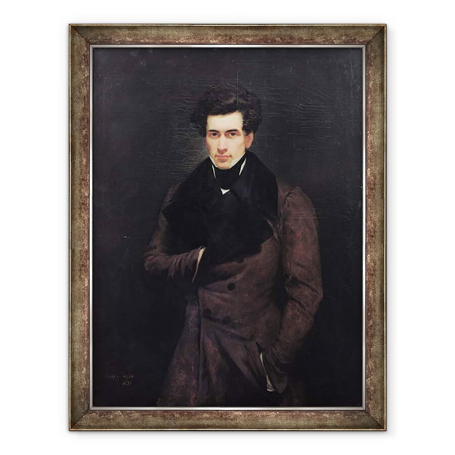 Tablou inramat - Ary Scheffer - Armand Carrel 1800-36, 60 x 80 cm