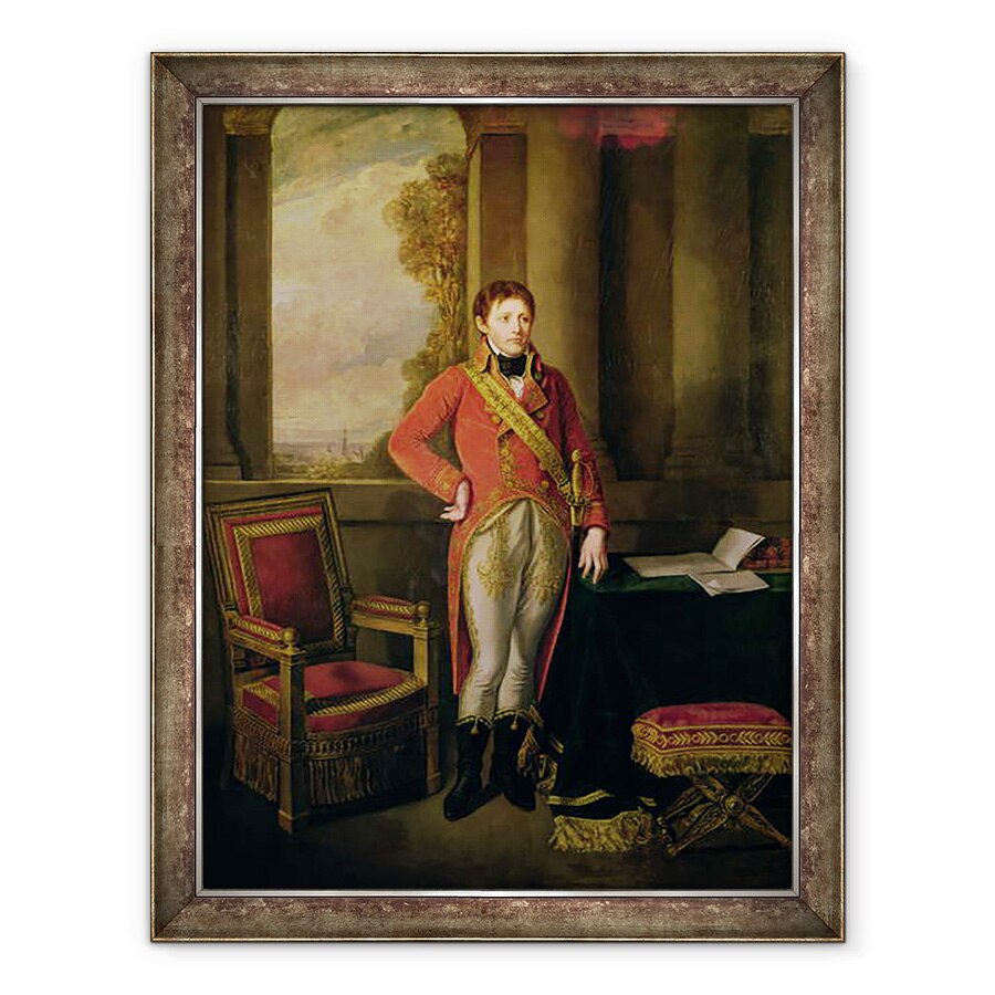 Tablou inramat - Jean Baptiste Greuze - Napoleon Bonaparte 1769-1821 in calitate de prim consul, 60 x 80 cm