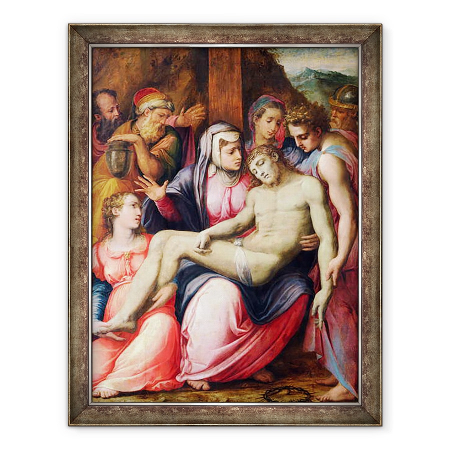 Tablou inramat - Giorgio Vasari - Depozitia, 60 x 80 cm