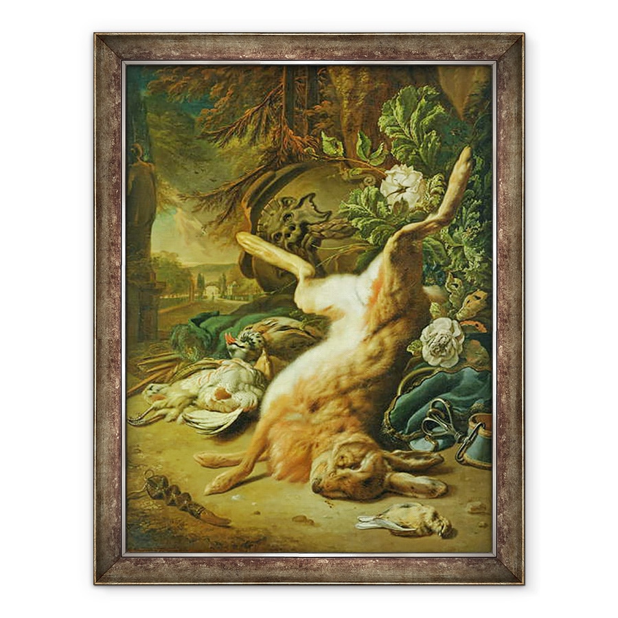 Tablou inramat - Jan Weenix - Natura moarta I, 70 x 90 cm