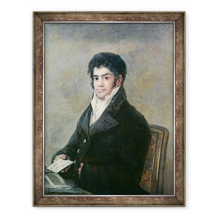 Tablou inramat - Francisco Jose de Goya y Lucientes - Portret De Don Francisco del Mazo, 70 x 90 cm