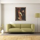 Tablou inramat - Scoala spaniola - Hristos Purtand Crucea, 60 x 80 cm