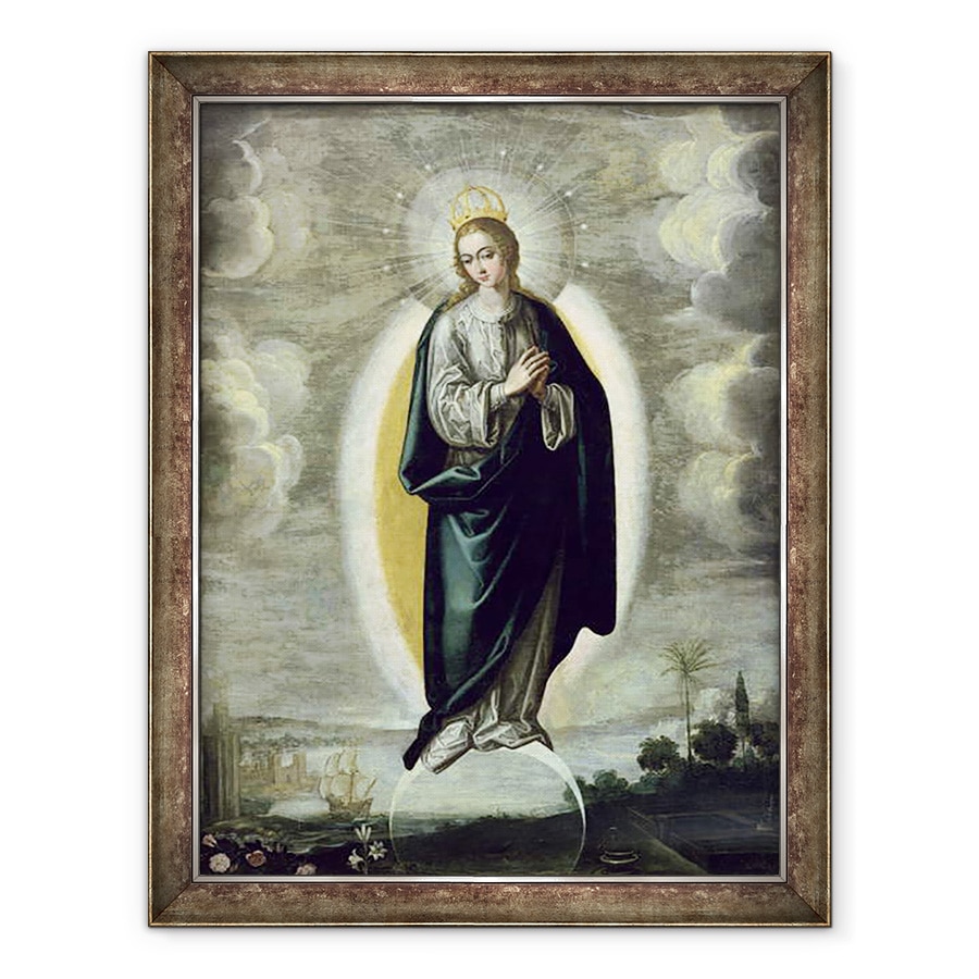 Tablou inramat - Francisco Pacheco - Conceptia Imaculata, 60 x 80 cm