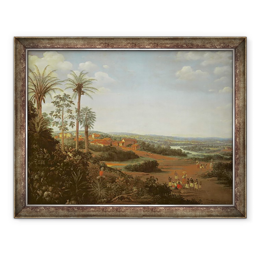 Tablou inramat - Frans Jansz Post - Satul Serinhaem, 70 x 90 cm