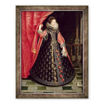 Tablou inramat - Scoala franceza - Portret presupus a fi Henrietta Maria a Frantei 1609-69, 60 x 80 cm Tablou inramat - Scoala franceza - Portret presupus a fi Henrietta Maria a Frantei 1609-69, 60 x 80 cm