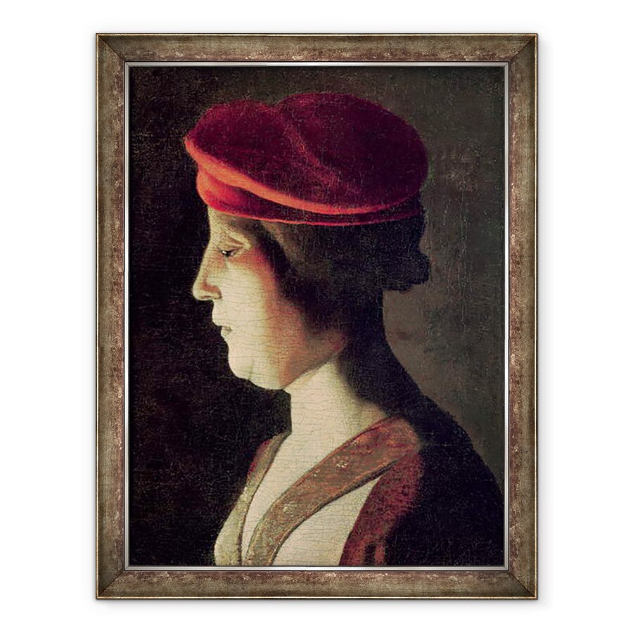 Tablou inramat - Georges de la Tour - Capul unei femei, 70 x 90 cm