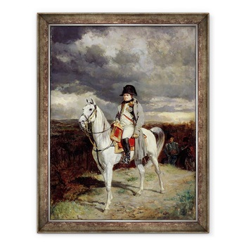 Tablou inramat - Jean-Louis Ernest Meissonier - 1814, 60 x 80 cm Tablou inramat - Jean-Louis Ernest Meissonier - 1814, 60 x 80 cm