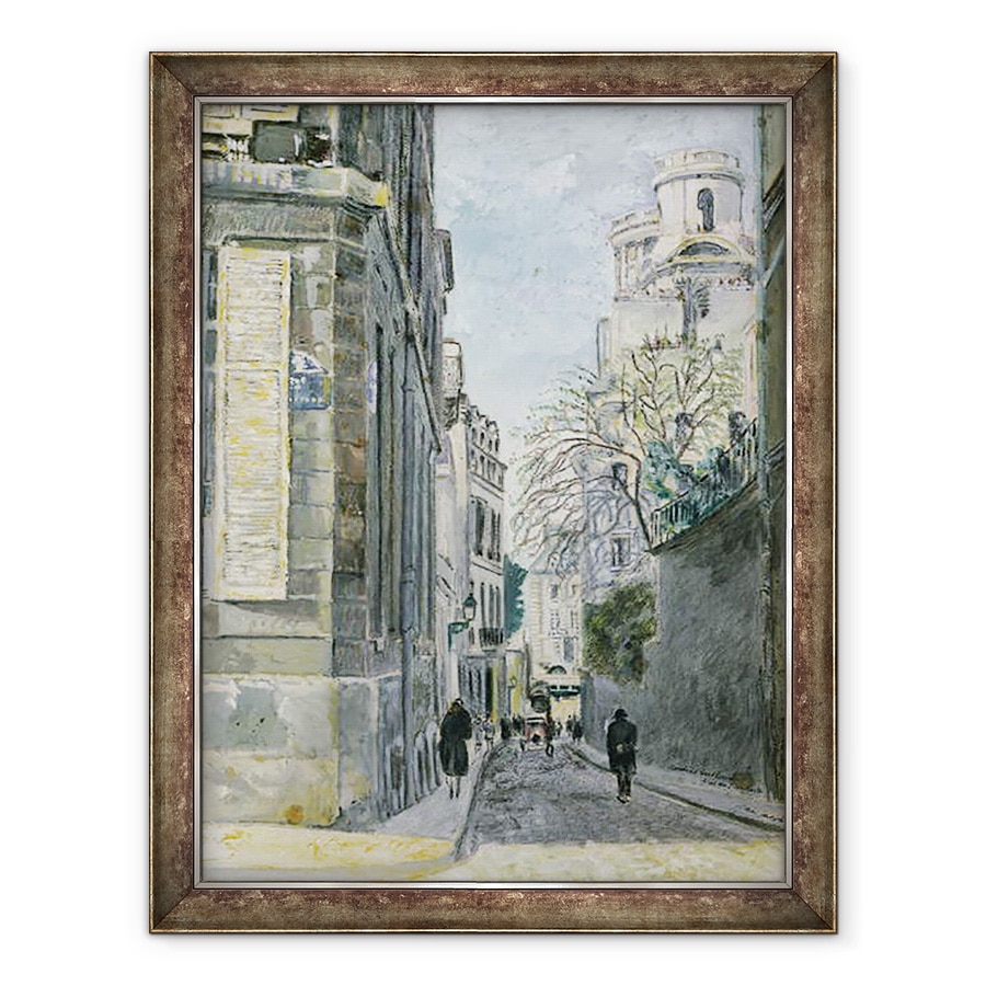 Tablou inramat - Max Jacob - Gardens agatat langa Saint-Sulpice, 60 x 80 cm