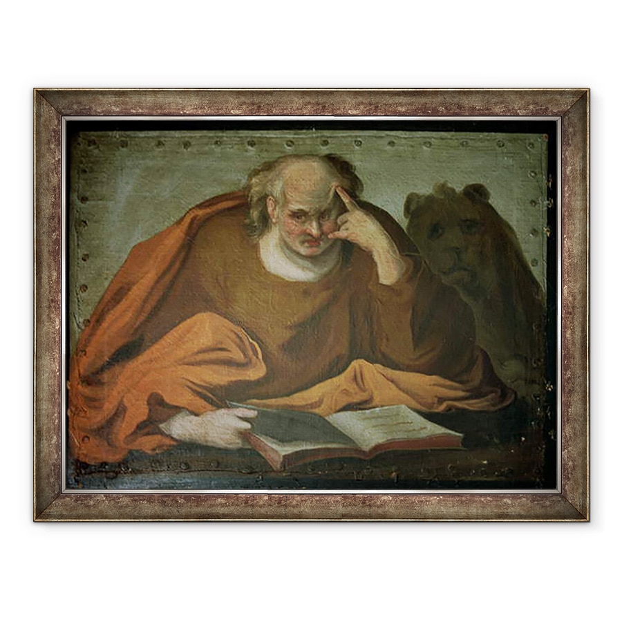 Tablou inramat - Jacques II de Gheyn - Sfantul Marcu Evanghelistul, 60 x 80 cm