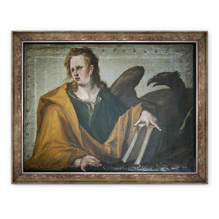 Tablou inramat - Jacques II de Gheyn - Sfantul Ioan Evanghelistul, 60 x 80 cm