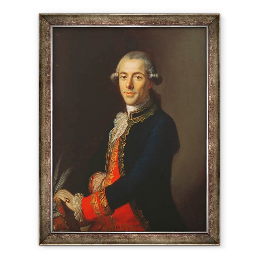 Tablou inramat - Joaquin Inza - Tomas de Iriarte 1750-91, 70 x 90 cm