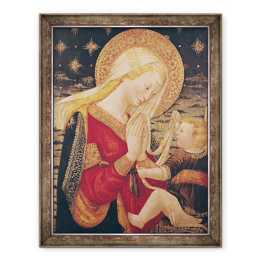 Tablou inramat - Neri di Bicci - Virgin si Copil, 70 x 90 cm