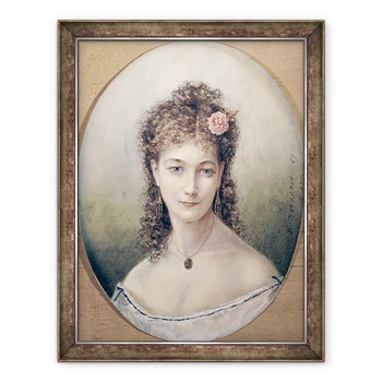 Tablou inramat - Marie Desire Bourgoin - Sarah Bernhardt 1844-1923 1869, 70 x 90 cm Tablou inramat - Marie Desire Bourgoin - Sarah Bernhardt 1844-1923 1869, 70 x 90 cm