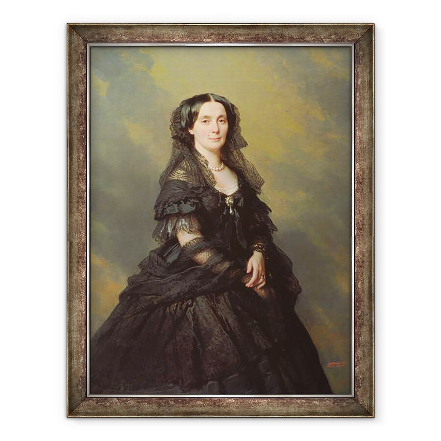 Tablou inramat - Franz Xaver Winterhalter - Printesa Kotschoubey, 60 x 80 cm