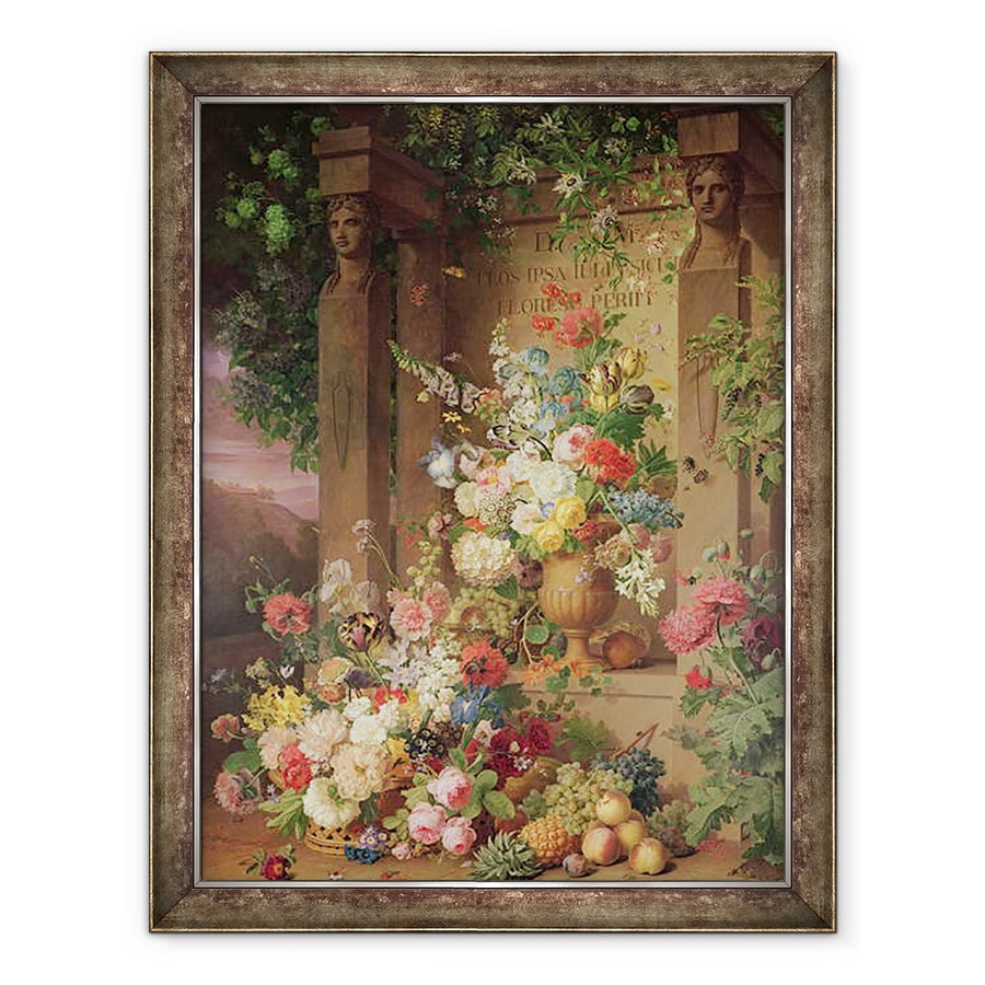 Tablou inramat - Jan Frans van Dael - Mormantul lui Julie, 60 x 80 cm