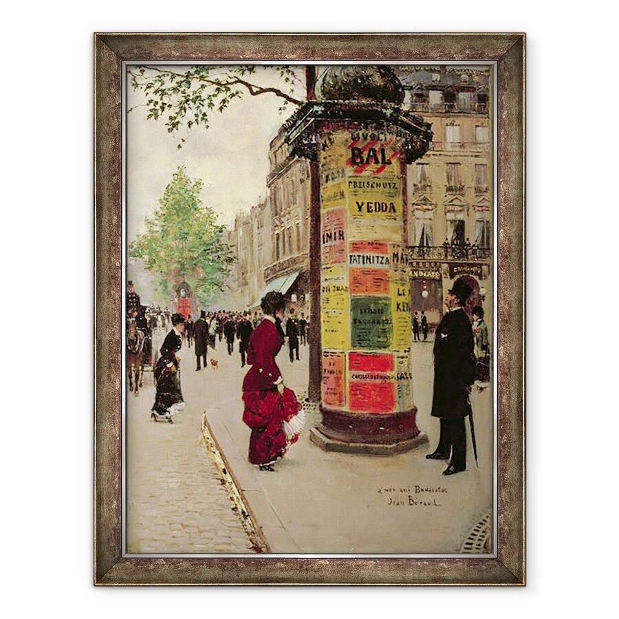 Tablou inramat - Jean Beraud - Chiosc Paris, 70 x 90 cm