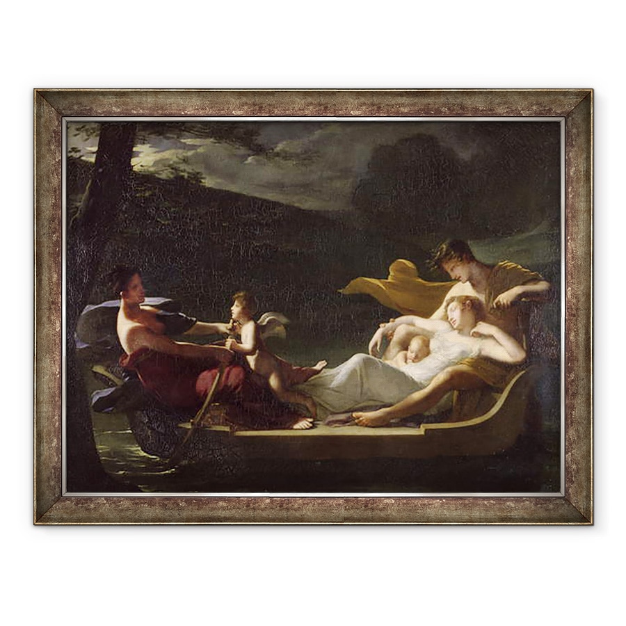 Tablou inramat - Constance Marie Mayer-Lamartiniere - Visul fericirii, 60 x 80 cm