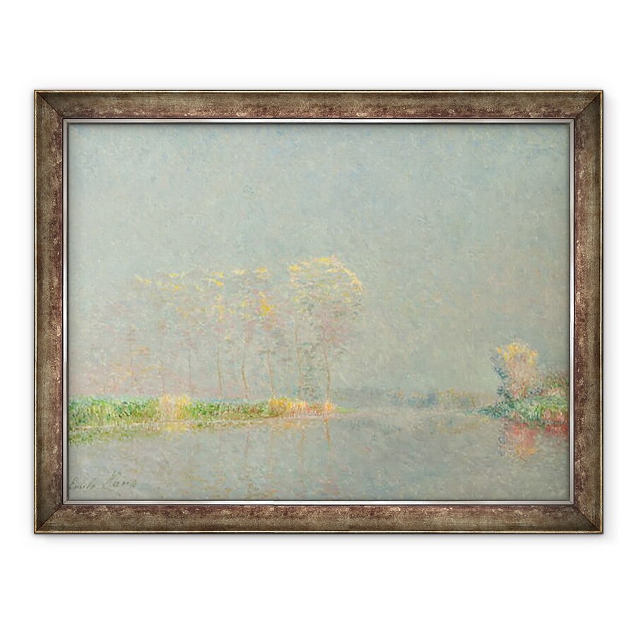 Tablou inramat - Emile Claus - Ceata pe Lys, 70 x 90 cm