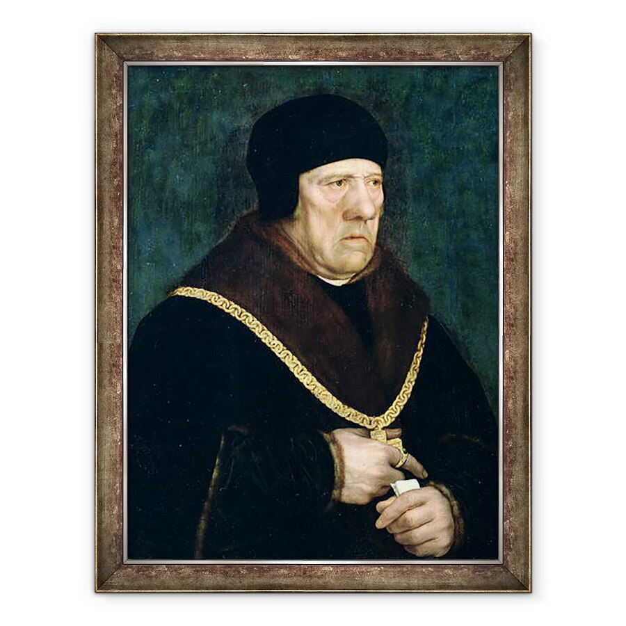 Tablou inramat - Hans Holbein the Younger - Sir Henry Wyatt c.1460-1537, 70 x 90 cm