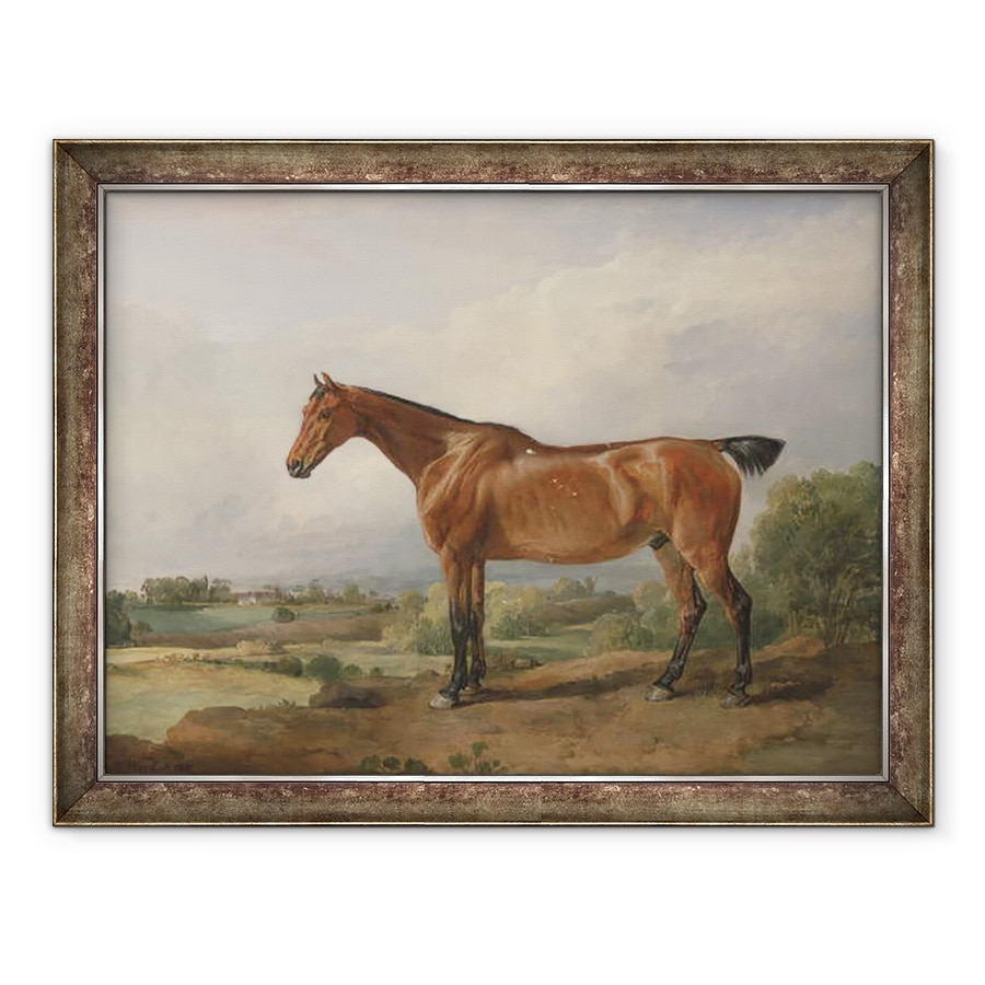 Tablou inramat - James Ward - Un vanator intr-un peisaj, 70 x 90 cm