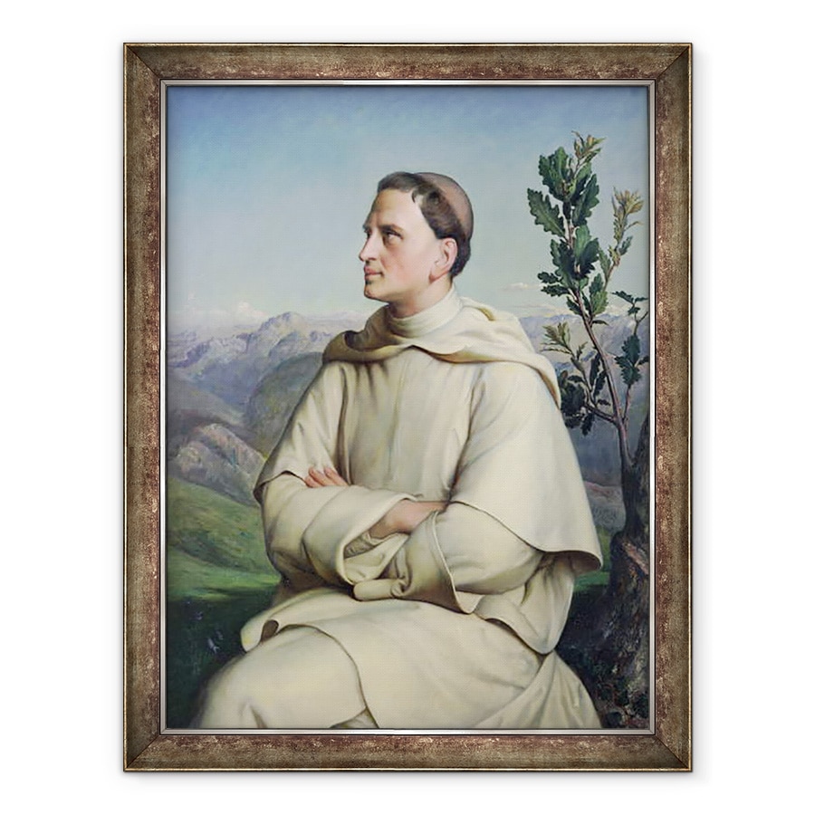 Tablou inramat - Louis Janmot - Henri Lacordaire 1802-61 a Sorreze, 60 x 80 cm