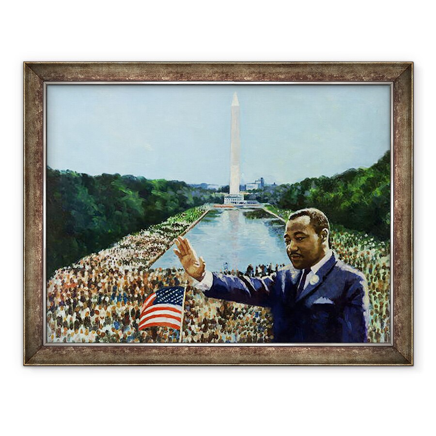 Tablou inramat - Colin Bootman - Discursul Memorial, 60 x 80 cm