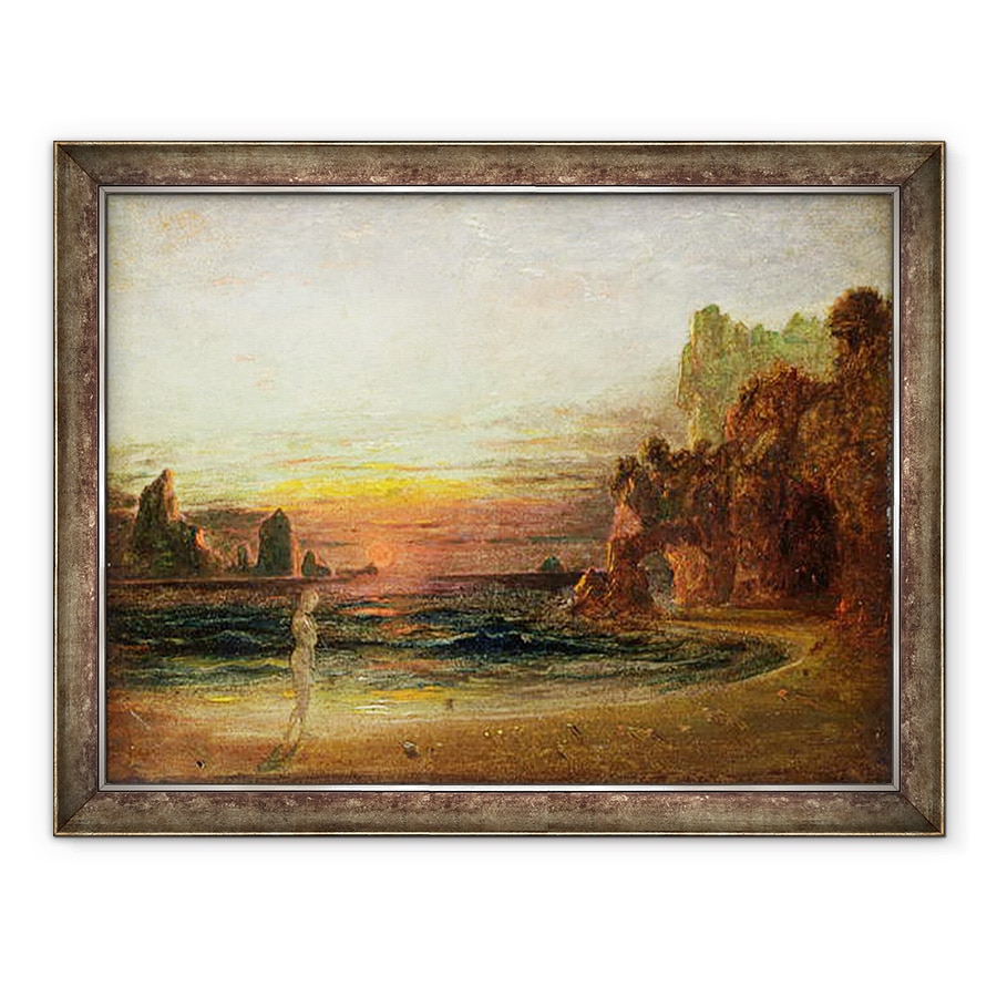 Tablou inramat - Francis Danby - Studiu pentru Grota lui Calypso, 70 x 90 cm