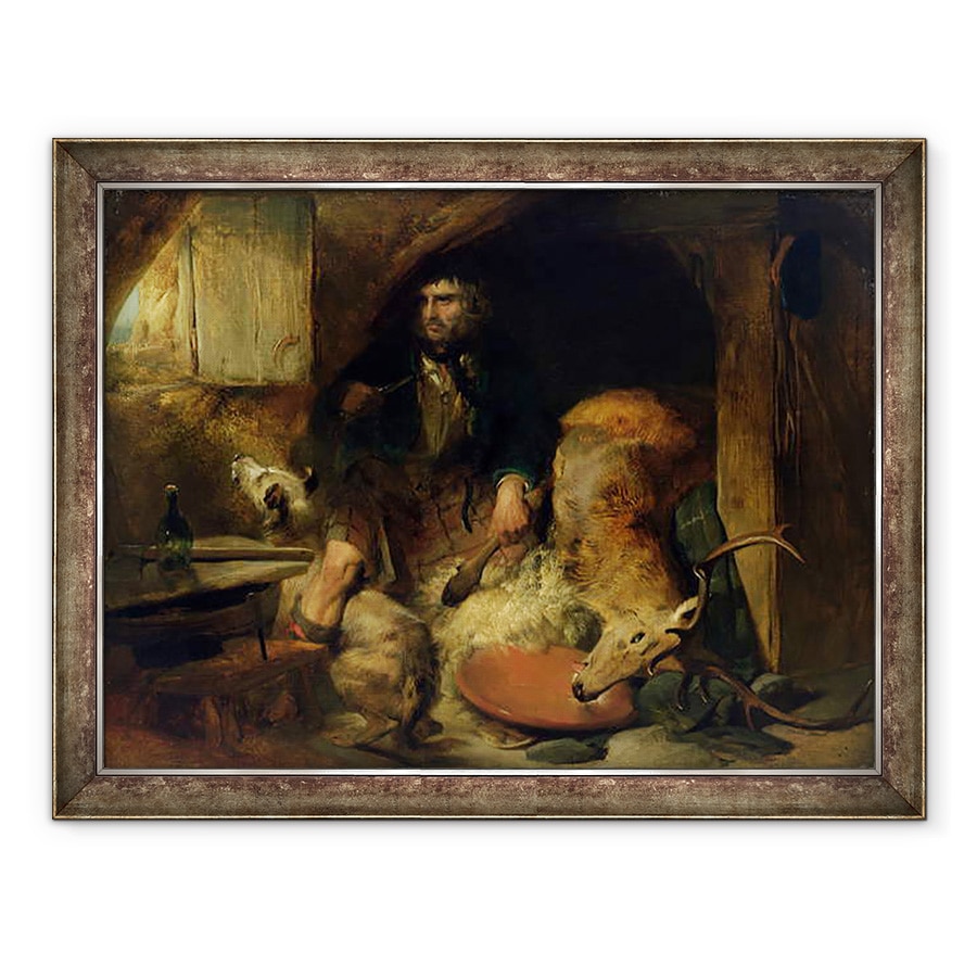 Tablou inramat - Edwin Landseer - Salbaticul, 70 x 90 cm