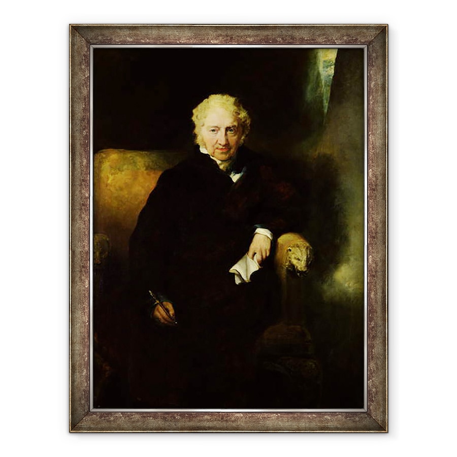 Tablou inramat - Thomas Lawrence - Portretul lui Henry Fuseli Johann Heinrich Fussli 1741-1825, 70 x 90 cm