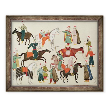 Tablou inramat - Scoala Islamica - Dna 1671 A Piata de Cal, 60 x 80 cm Tablou inramat - Scoala Islamica - Dna 1671 A Piata de Cal, 60 x 80 cm