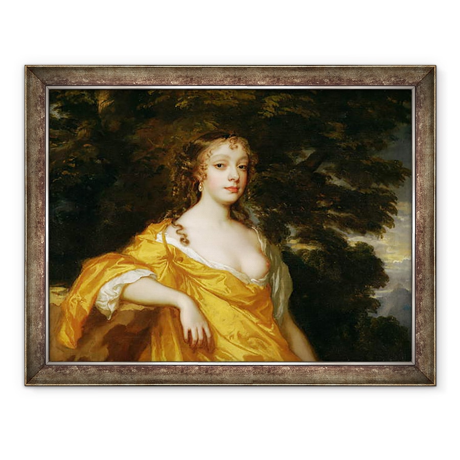 Tablou inramat - Peter Lely - Diana Kirke, Contesa de Oxford, 60 x 80 cm