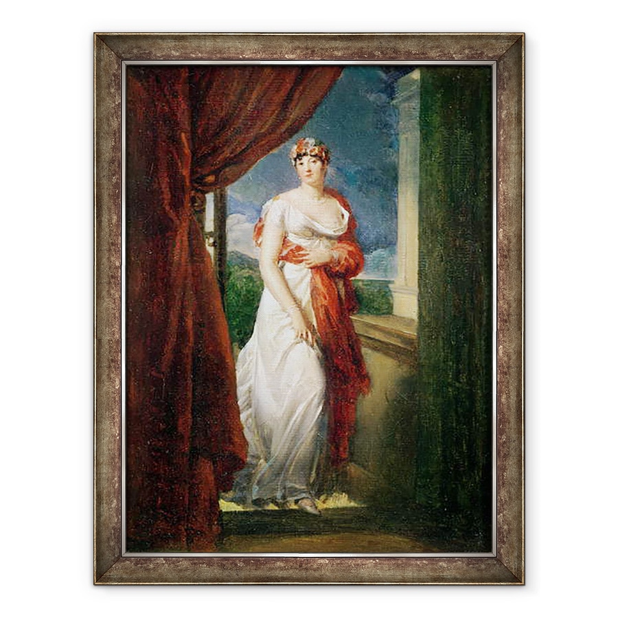 Tablou inramat - Baron Gerard, Francois Pascal Simon - Madame Tallien 1773-1835, 60 x 80 cm