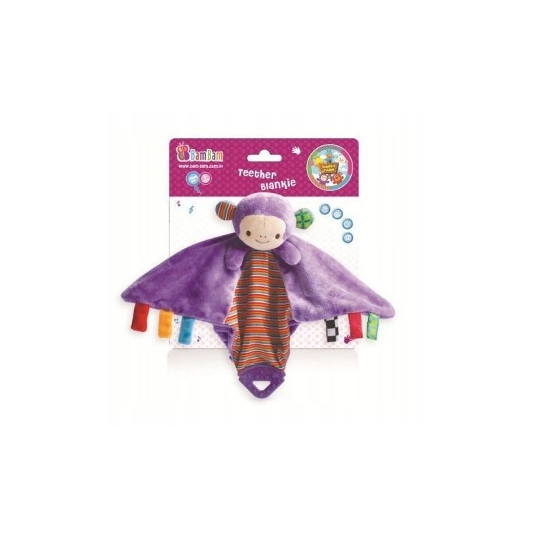 Jucarie din plus moale pentru copii BamBam- maimuta