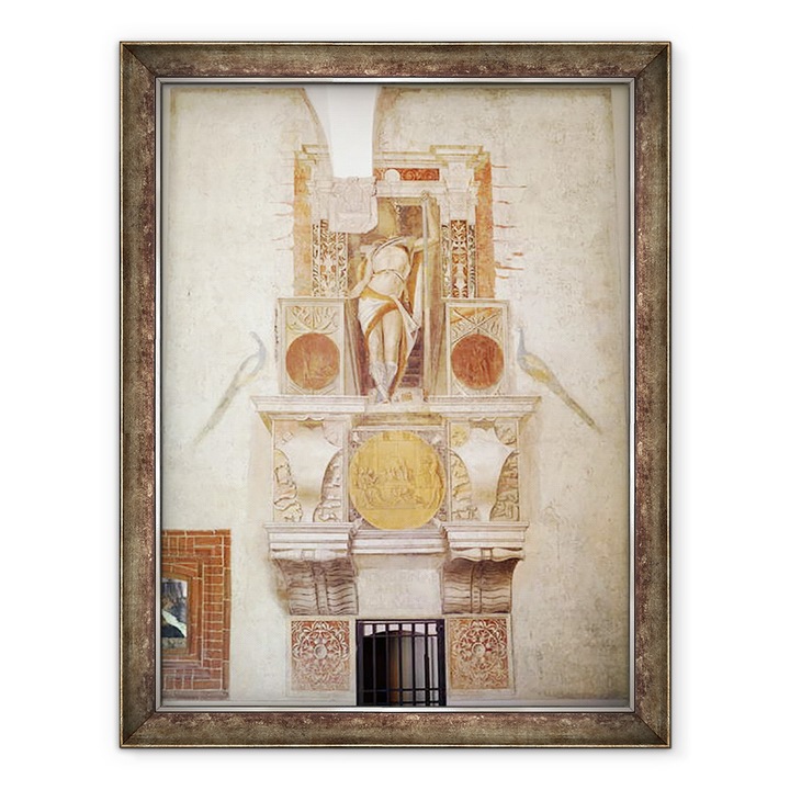 Donato Bramante - Argus Panoptes, Keretezett kép, 70 x 90 cm