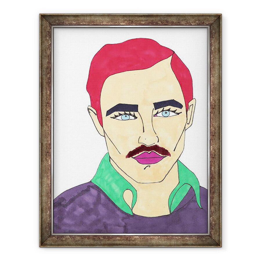 Tablou inramat - Daisy de Villeneuve - Zac Posen, 70 x 90 cm