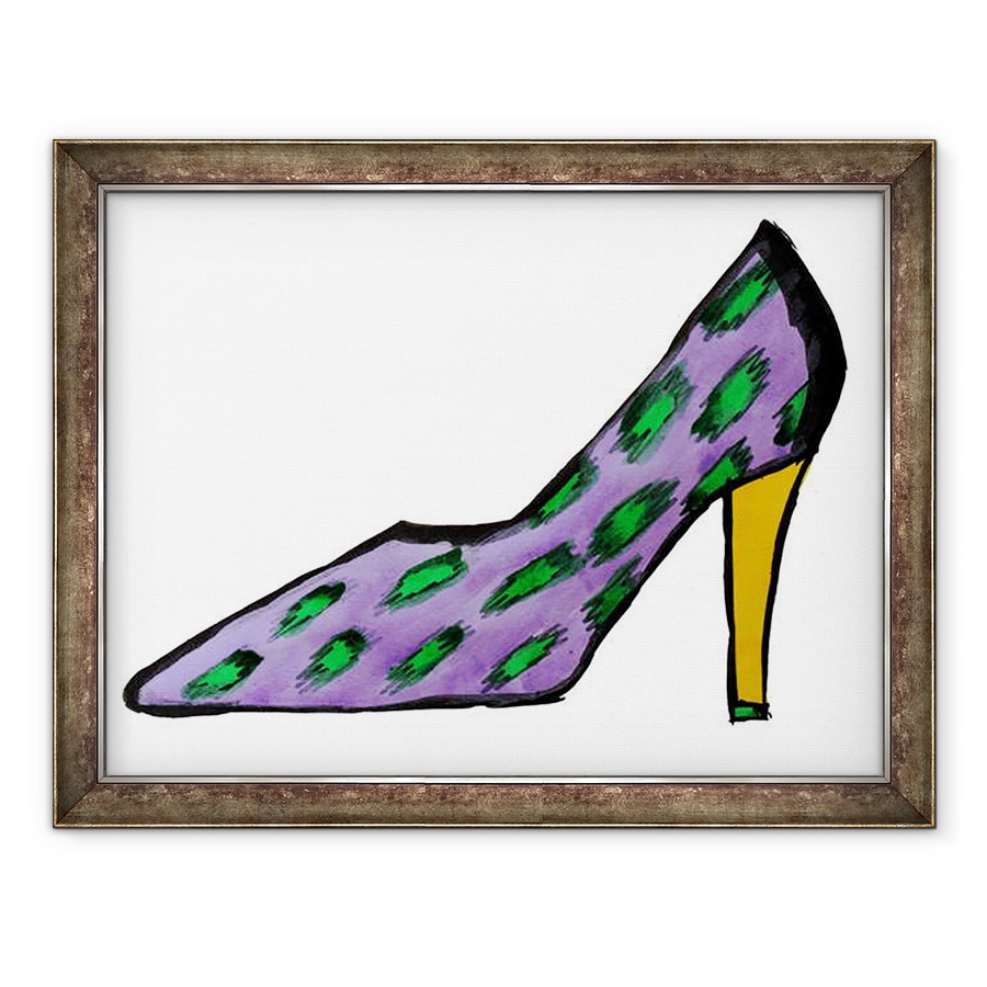 Tablou inramat - Daisy de Villeneuve - Toc Mare Violet, 60 x 80 cm