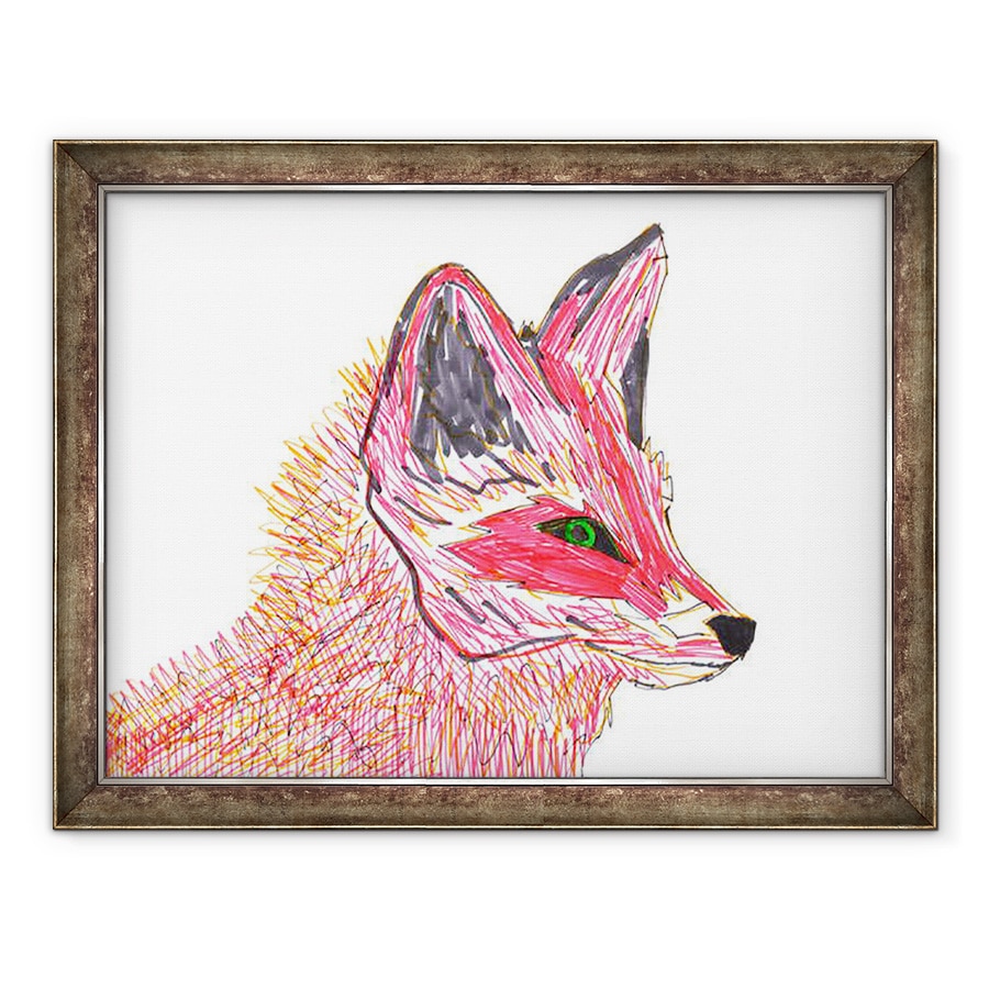 Tablou inramat - Daisy de Villeneuve - Fox, 60 x 80 cm