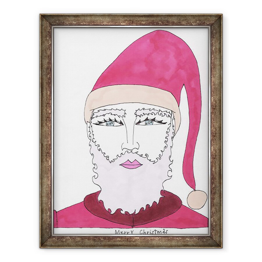 Tablou inramat - Daisy de Villeneuve - Craciun Fericit, 60 x 80 cm