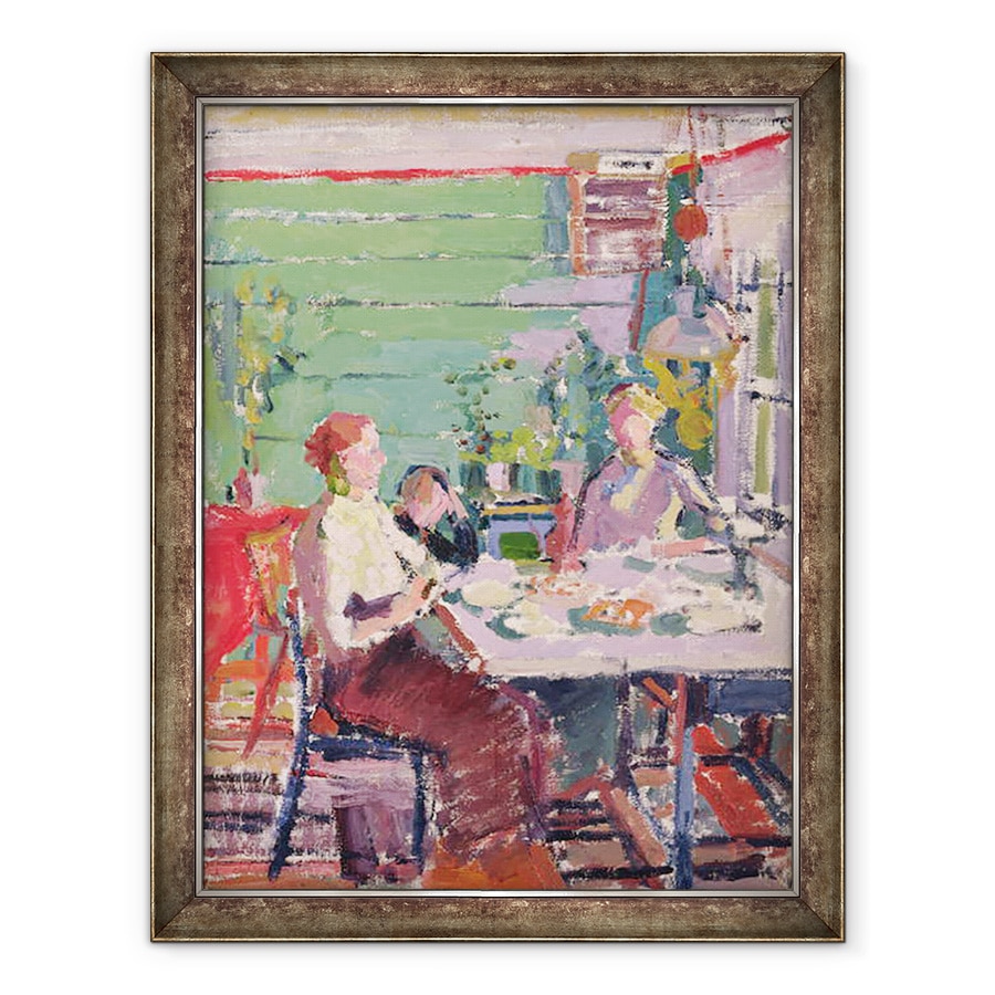Tablou inramat - Harold Gilman - Scena interioara, posibil in Norvegia, 70 x 90 cm