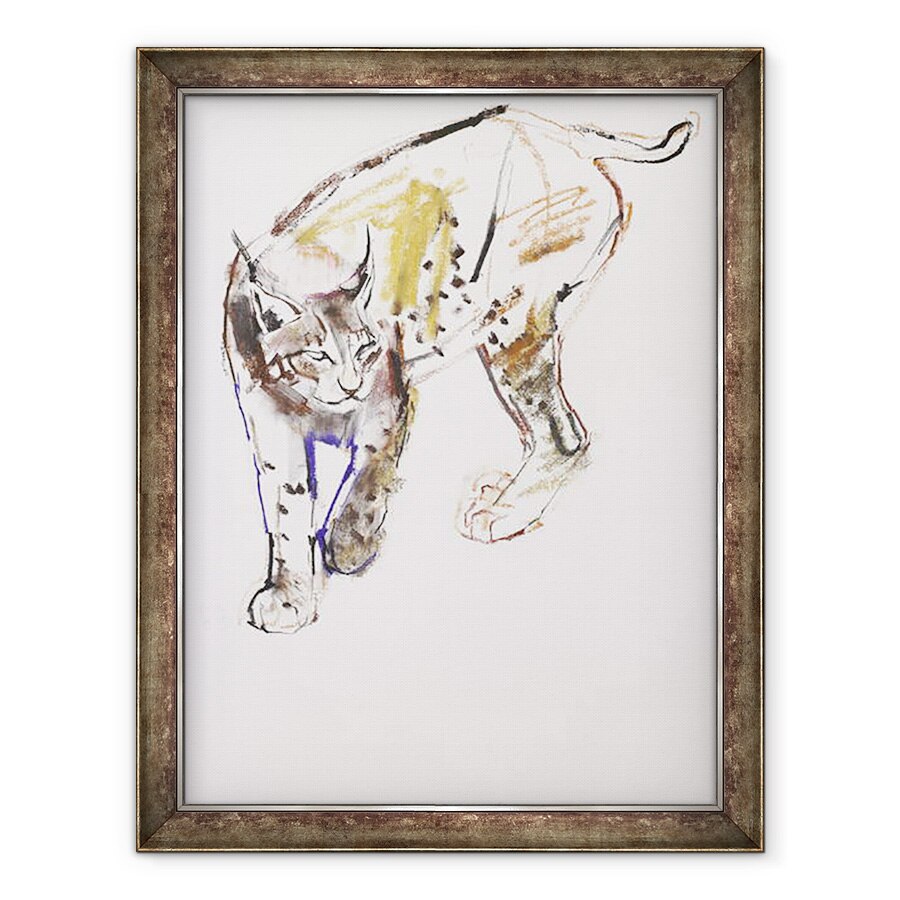 Tablou inramat - Mark Adlington - European Lynx, 70 x 90 cm