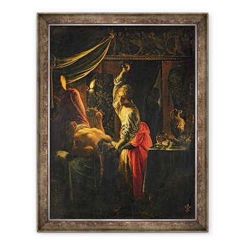 Tablou inramat - Adam Elsheimer - Judith si Holofernes, 70 x 90 cm Tablou inramat - Adam Elsheimer - Judith si Holofernes, 70 x 90 cm