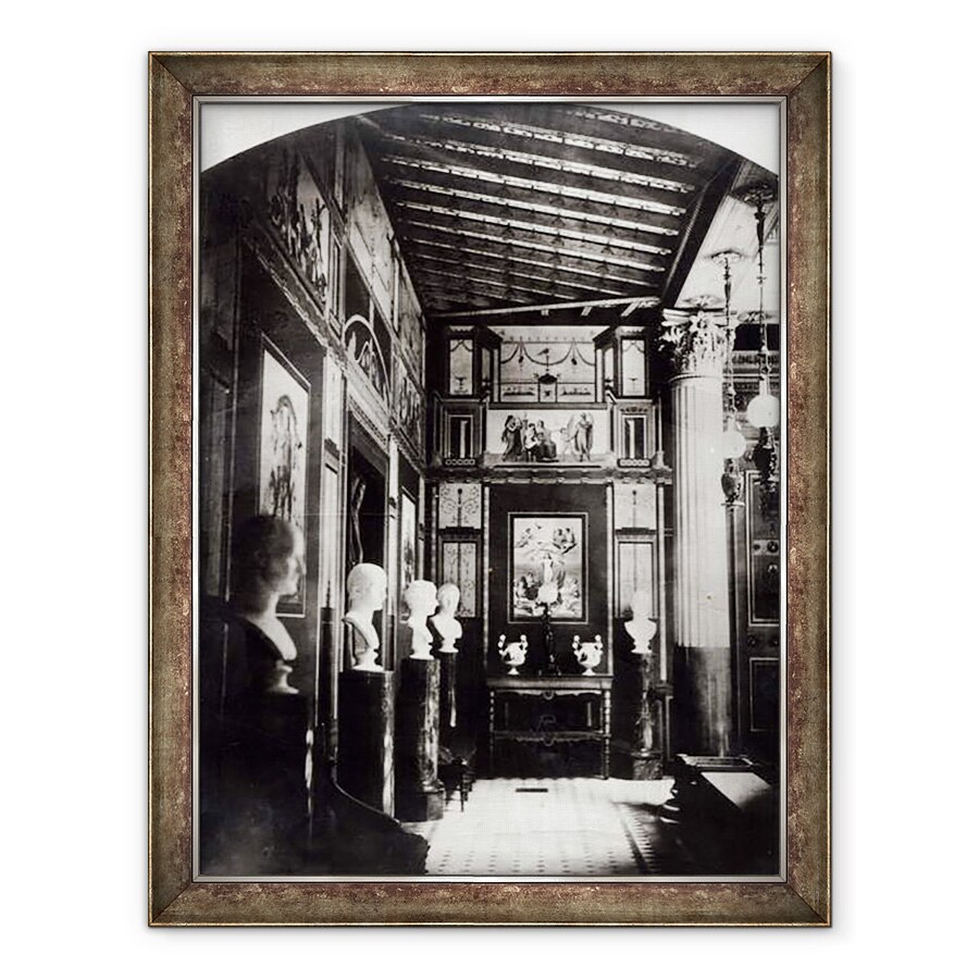 Tablou inramat - French Photographer - Interiorul Palatului Pompeian al Printului Napoleon, 70 x 90 cm