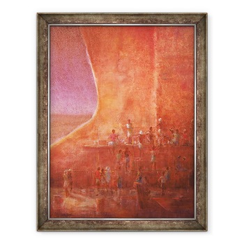 Tablou inramat - Lincoln Seligman - intrerupatoare de nave, 70 x 90 cm Tablou inramat - Lincoln Seligman - intrerupatoare de nave, 70 x 90 cm