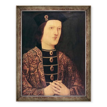 Tablou inramat - scoala engleza - Portret De Regele Edward al IV-lea al Angliei, 70 x 90 cm Tablou inramat - scoala engleza - Portret De Regele Edward al IV-lea al Angliei, 70 x 90 cm