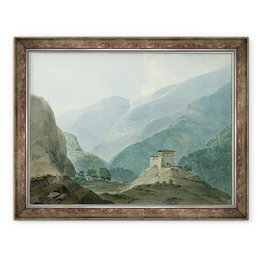 Tablou inramat - Samuel Davis - Chukha Casle in Bhutan, 70 x 90 cm