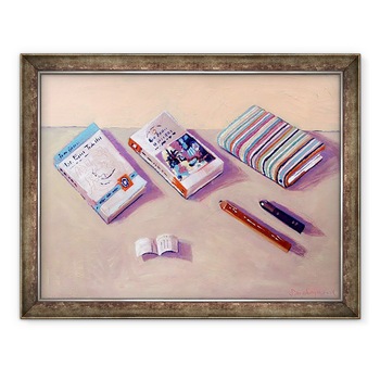 Tablou inramat - Sara Hayward - Trei Carti, 70 x 90 cm Tablou inramat - Sara Hayward - Trei Carti, 70 x 90 cm