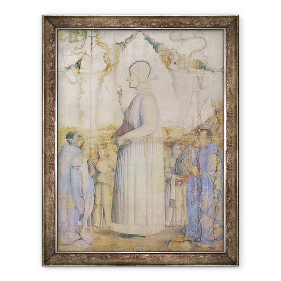 Tablou inramat - Gentile Bellini - Sfantul Lawrence Giustiniani 1381-1455, 60 x 80 cm