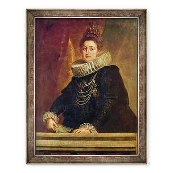 Tablou inramat - Peter Paul Rubens - Portret De Isabel Clara Eugenia De Habsburg 1566 - 1636, 60 x 80 cm Tablou inramat - Peter Paul Rubens - Portret De Isabel Clara Eugenia De Habsburg 1566 - 1636, 60 x 80 cm